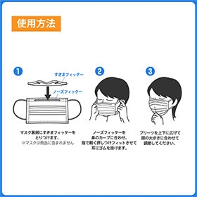 マスク用すきまフィッター 5本入り