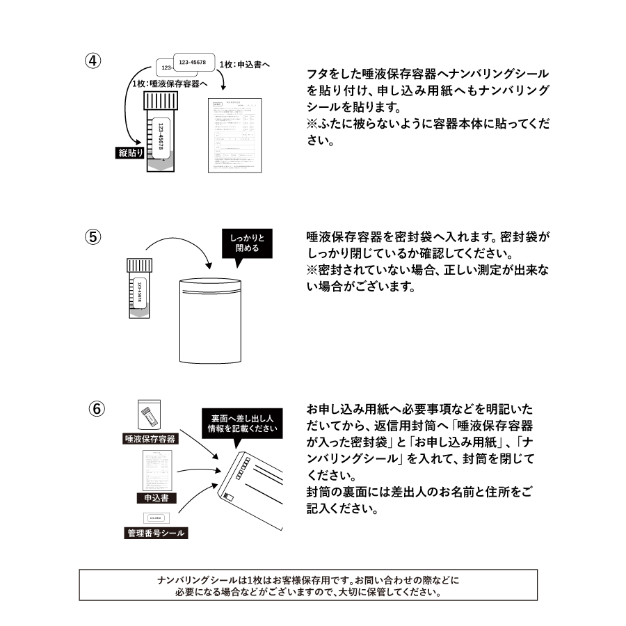 PCR検査 唾液採取用検査キット